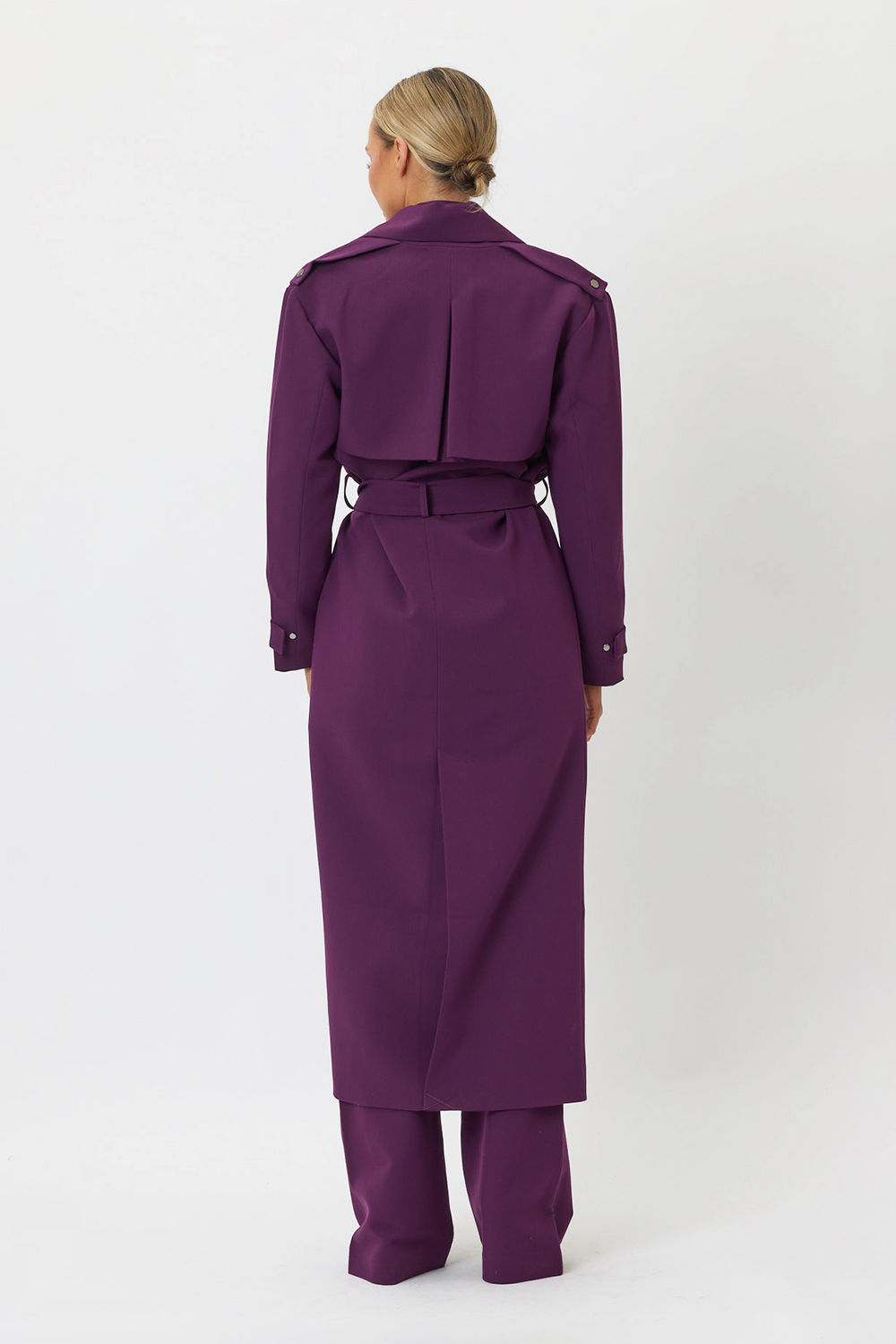 Sample UZL7L Coat Plum 6