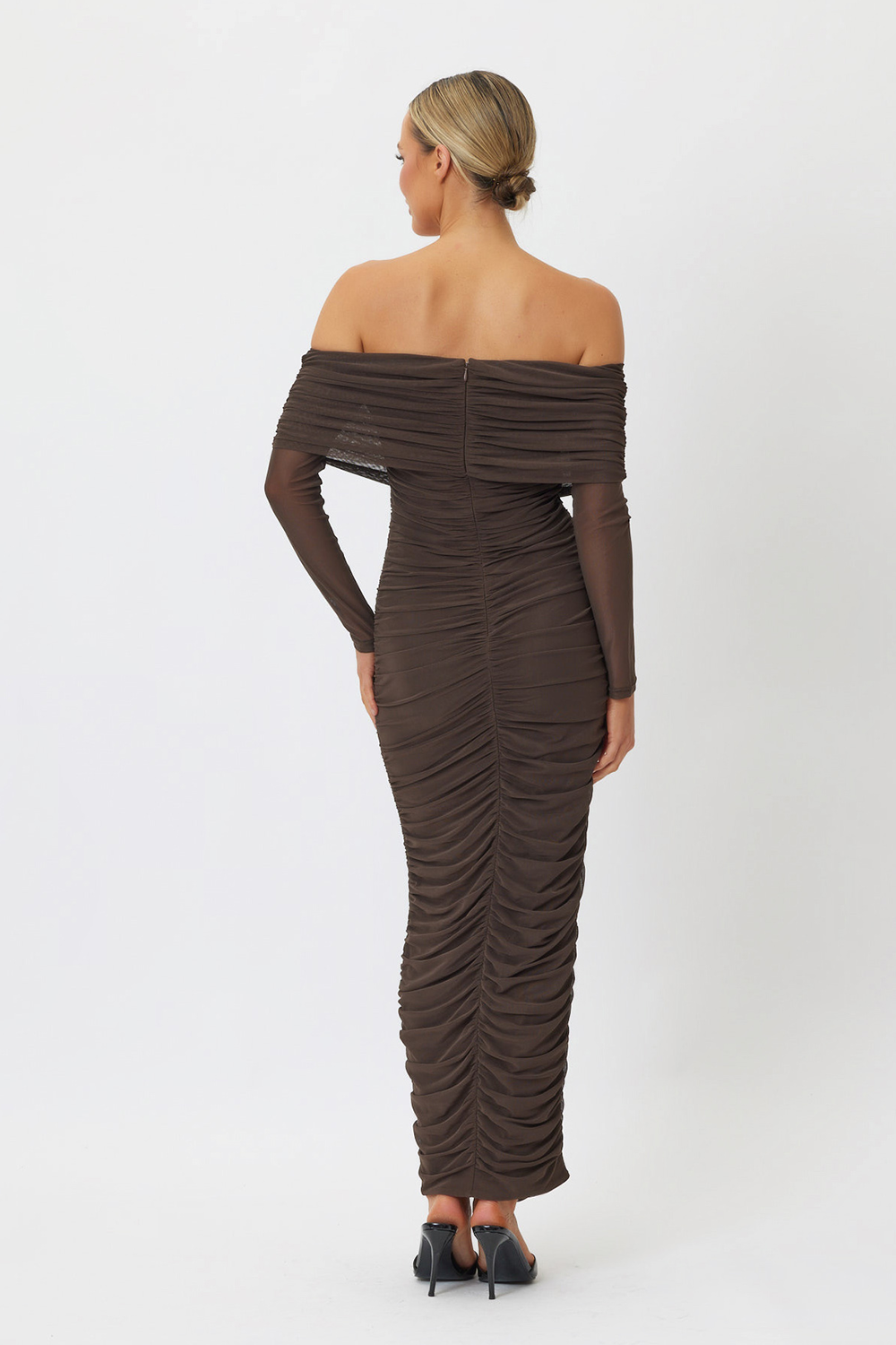 Sample SAGQ1 Maxi Dress Brown 6