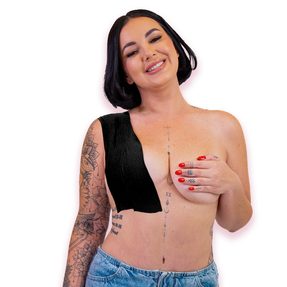 Booby Tape Extra Wide Black