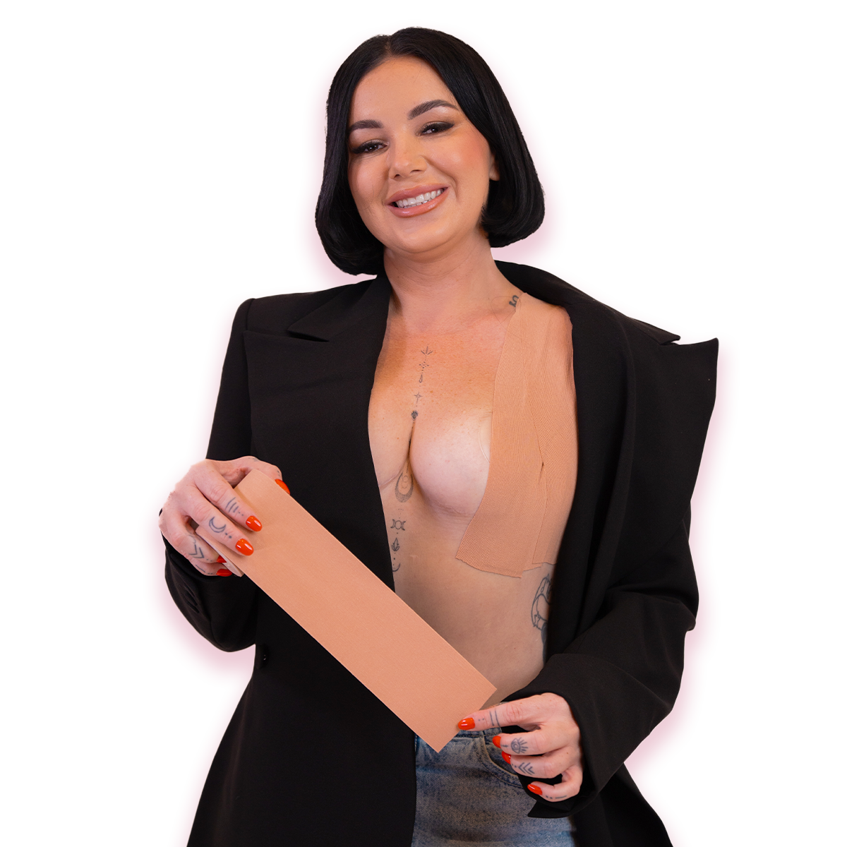 Booby Tape Extra Wide Nude