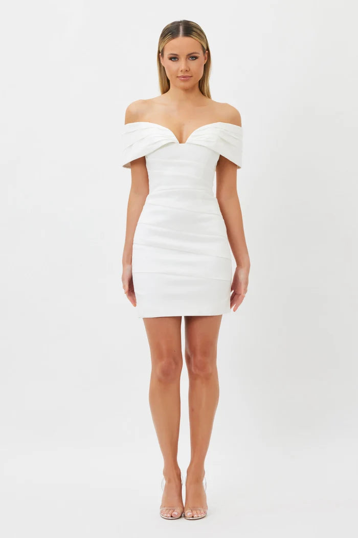 Sample TNSXJ Mini Dress White 12