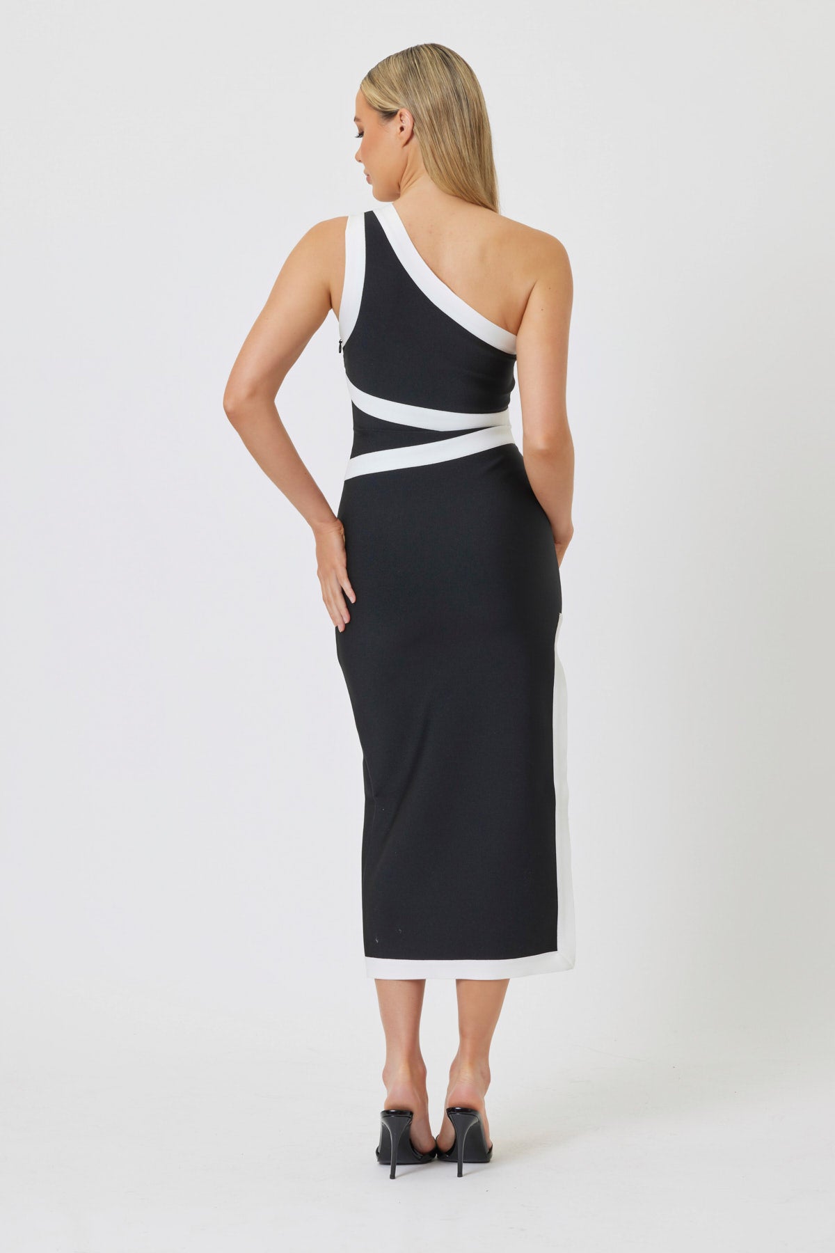 Maya Midi Dress Black