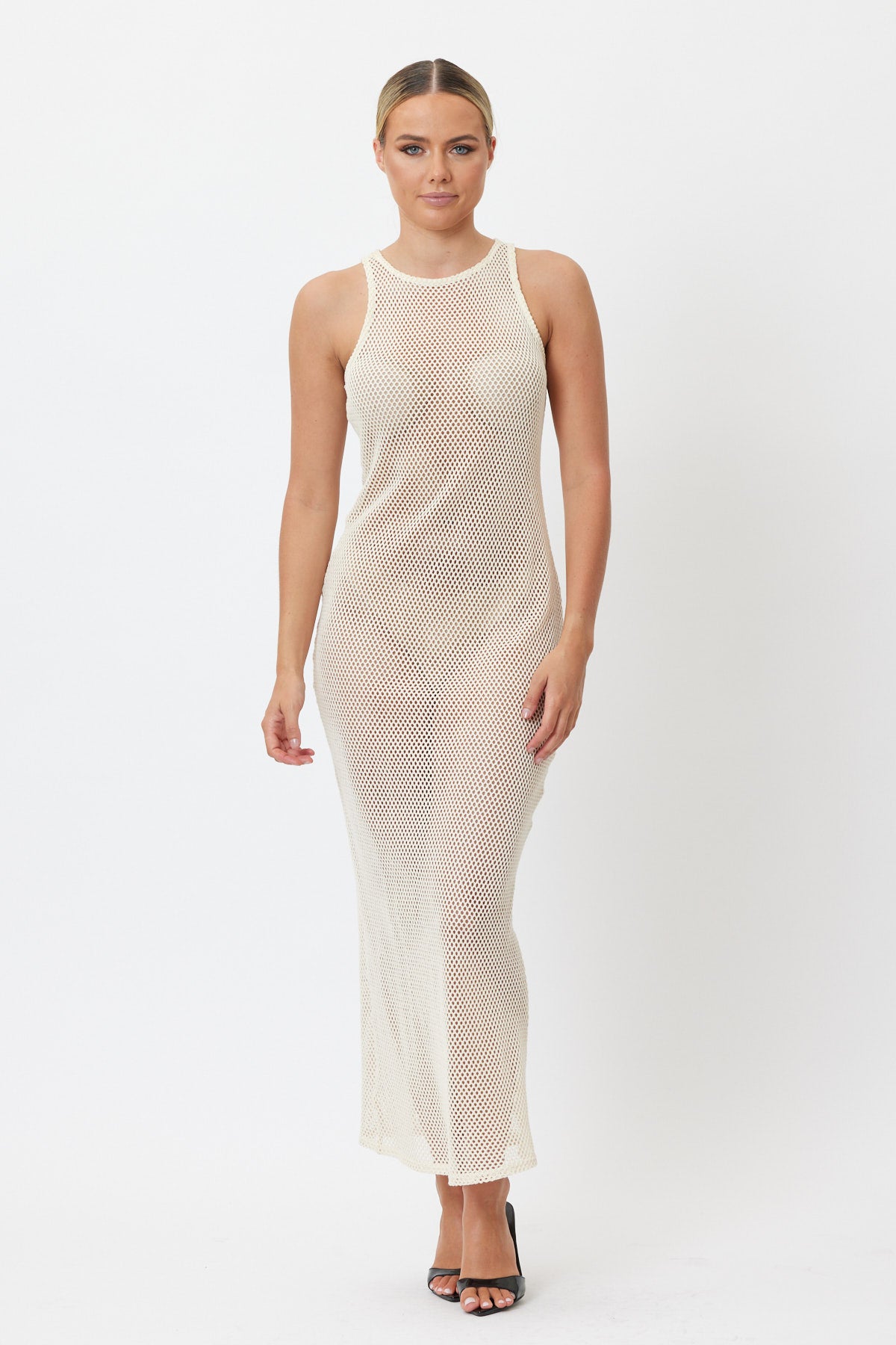 SAMPLE IWOIY DRESS BEIGE 6