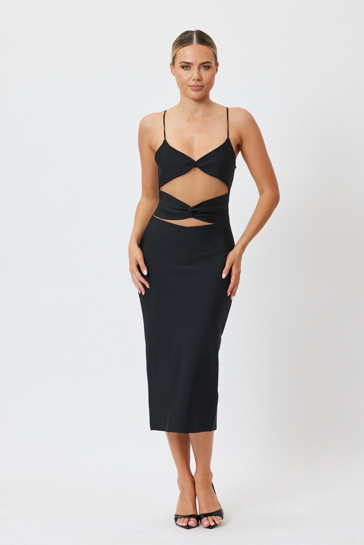 Sample YEOBM MIDI DRESS BLACK 6