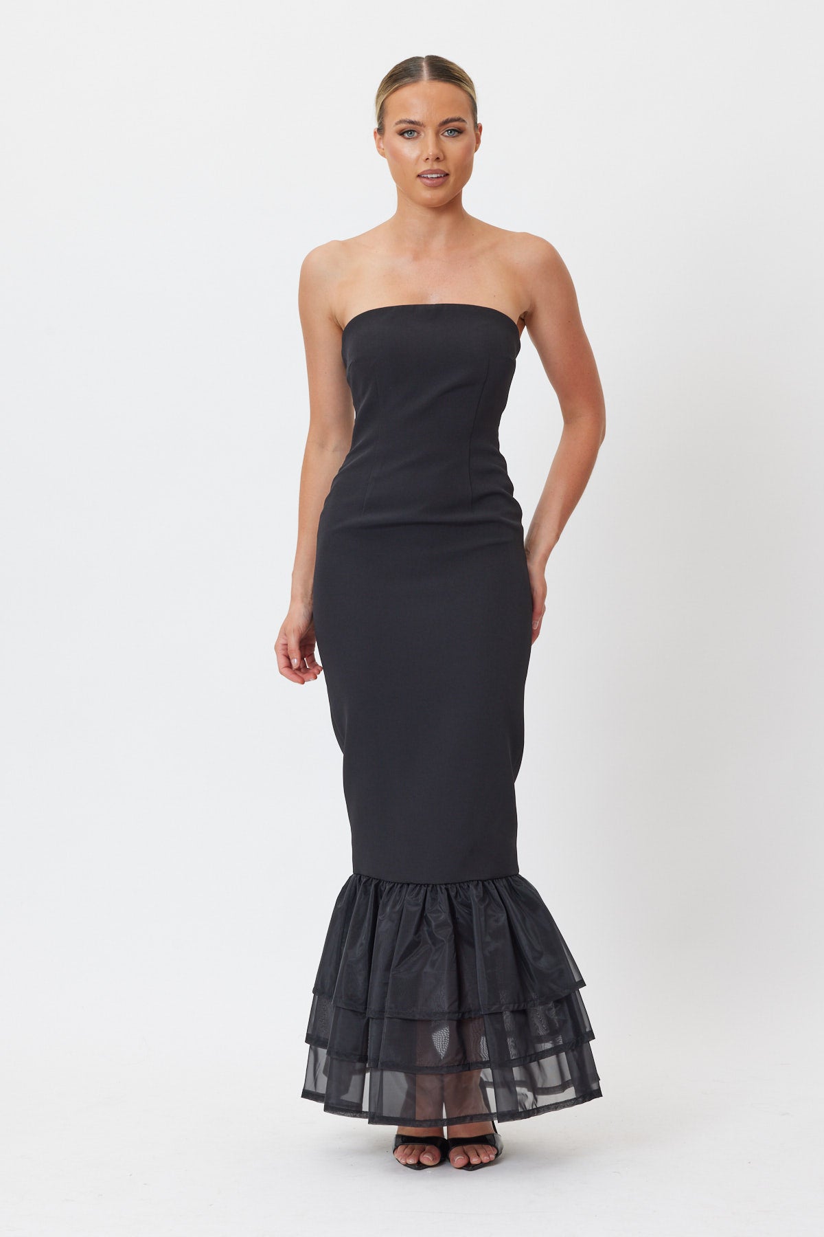 SAMPLE LGM72 MAXI DRESS BLACK 6