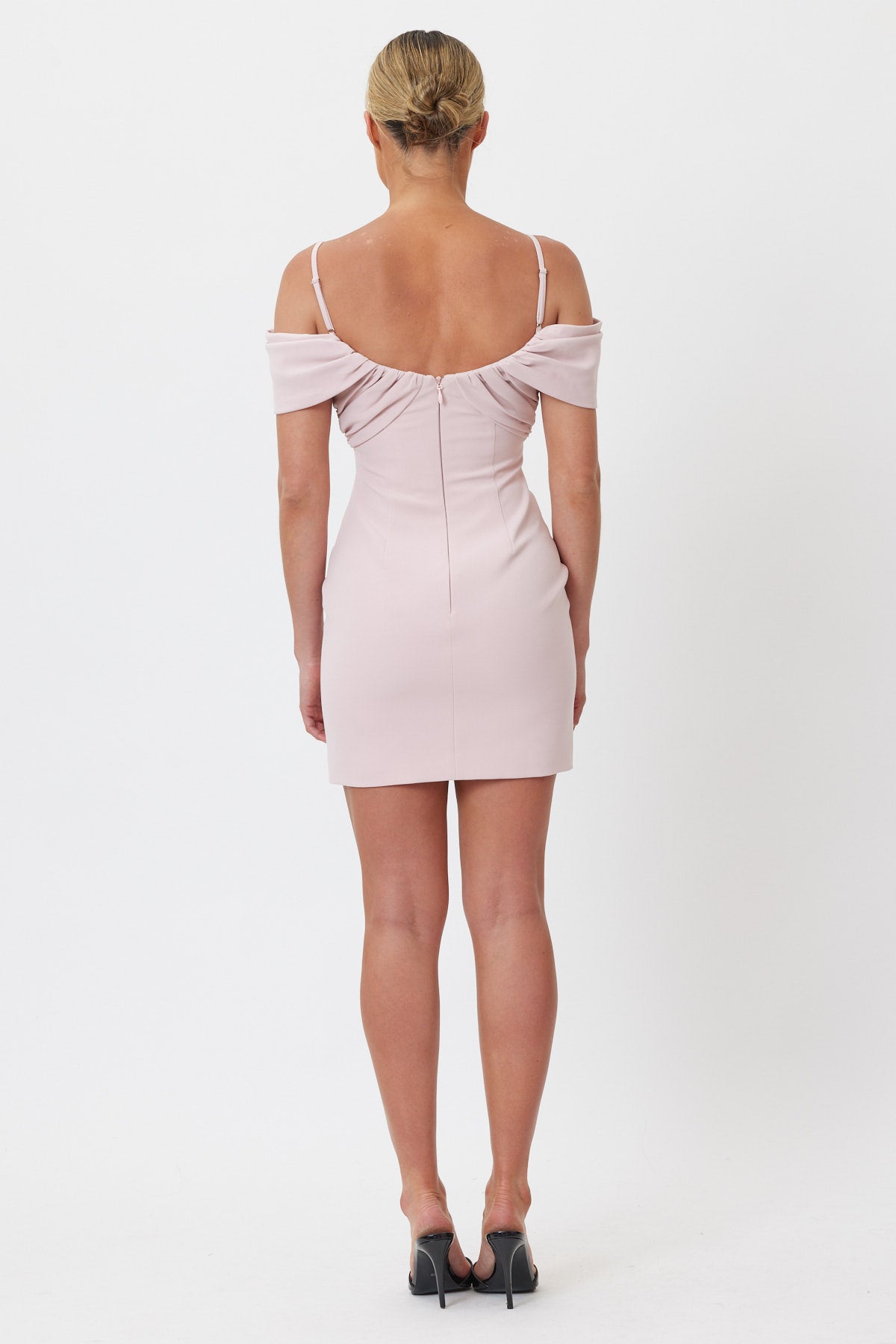 SAMPLE 95FJN MINI DRESS PINK 6