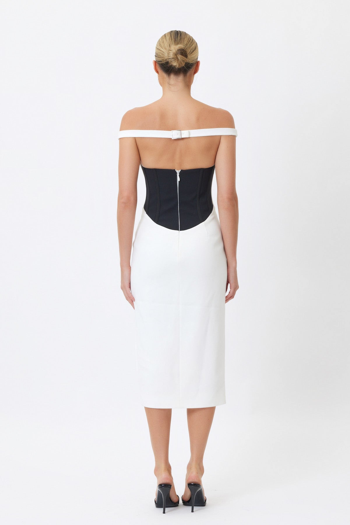 Sample 6Oxbi Maxi Dress White/Black 6