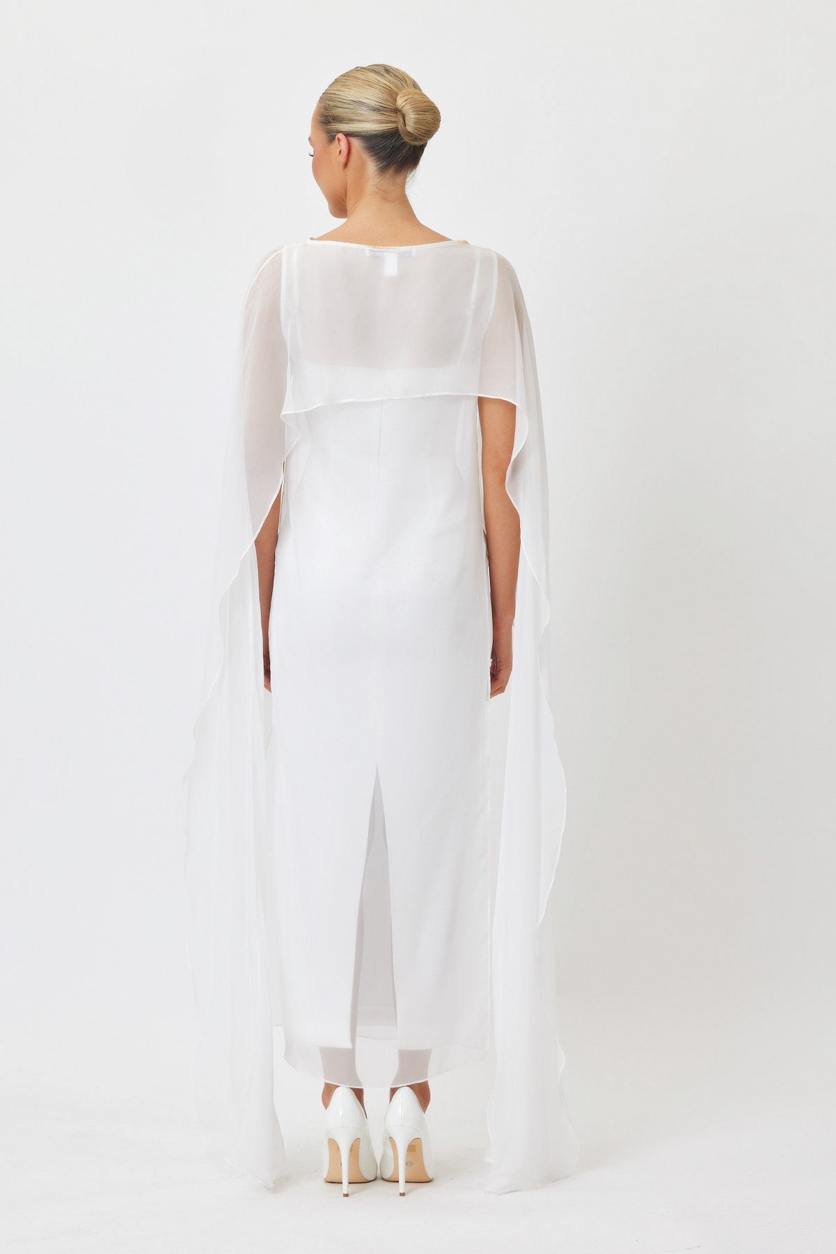 Sample ZGEKU Maxi Dress WHITE 6