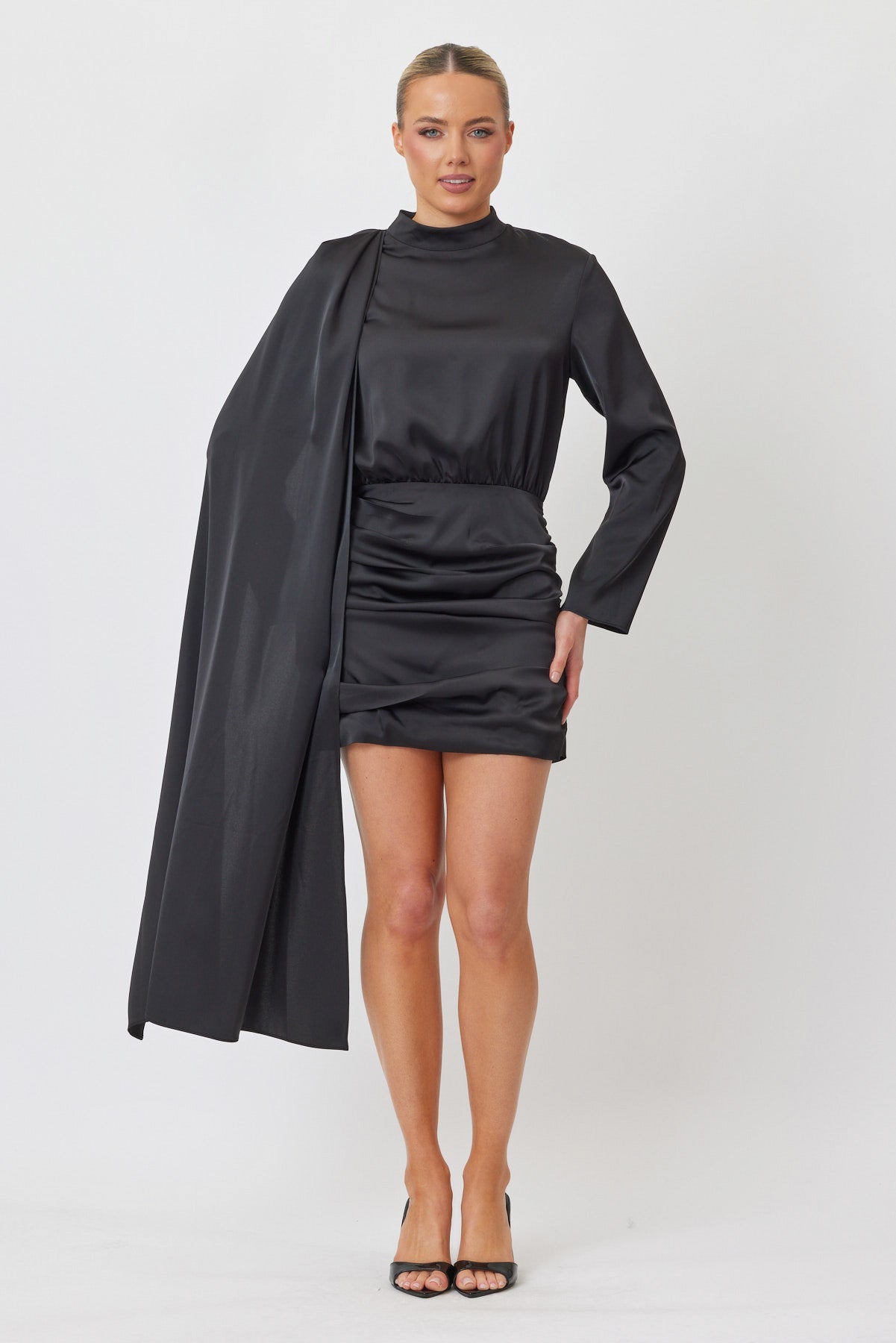 Sample B7S0L Mini Dress BLACK 6