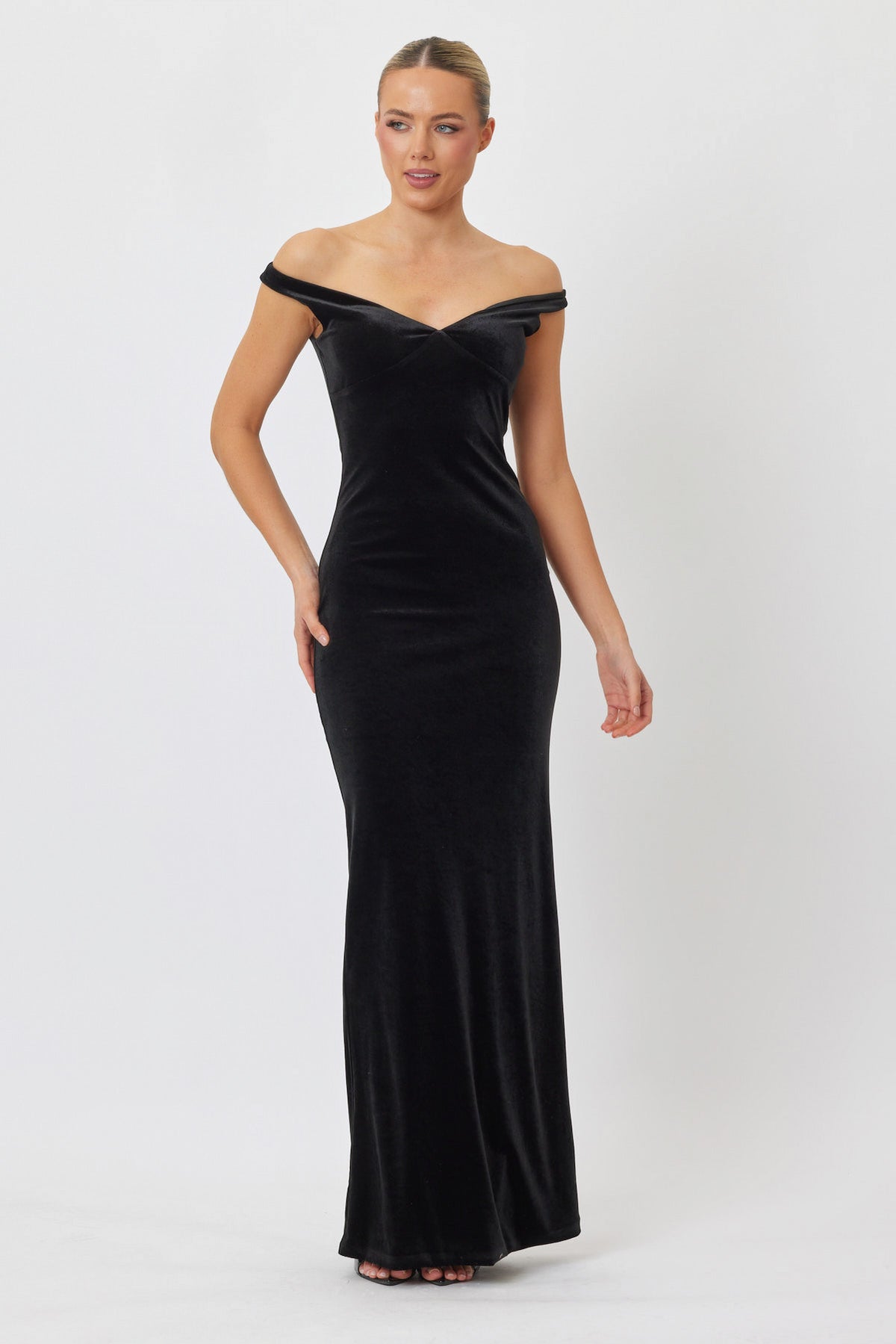 Sample EGIVJ Maxi Dress BLACK 6