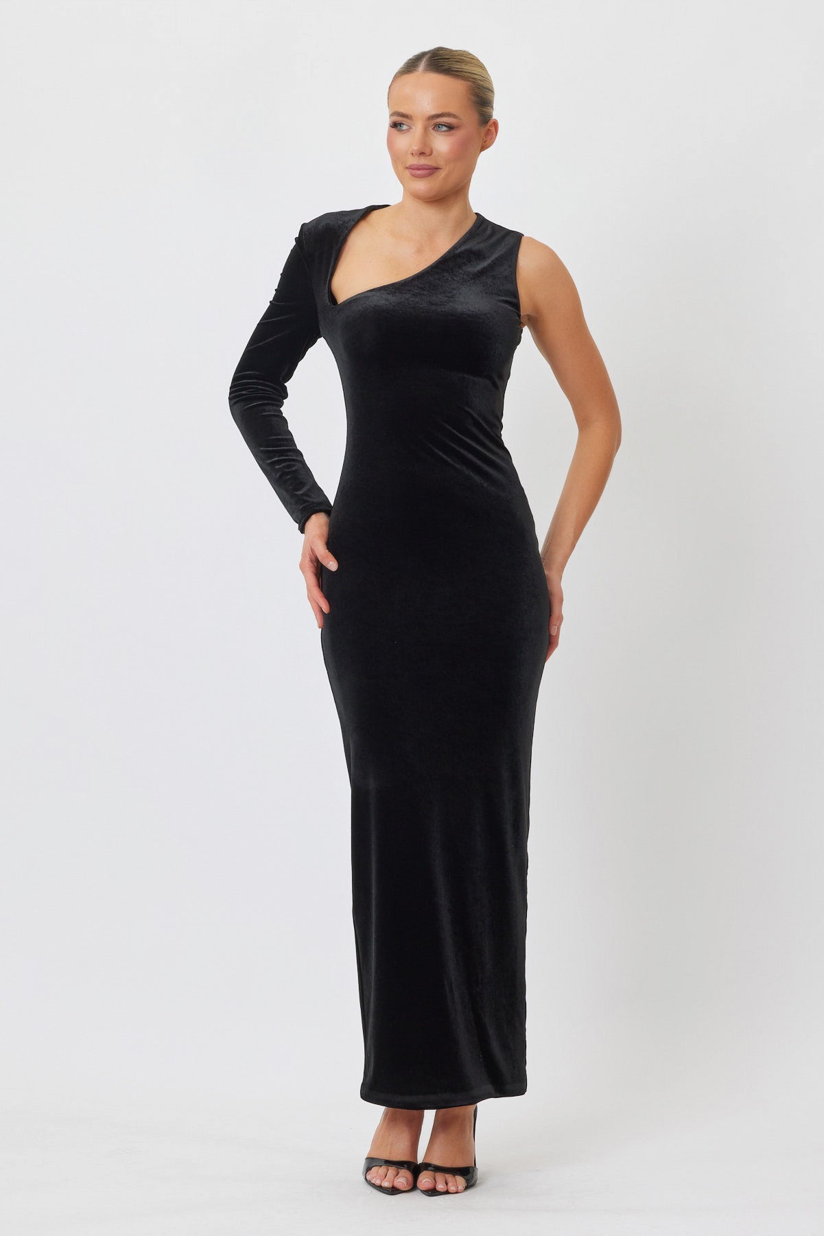 Sample XKE8I Maxi Dress BLACK 6