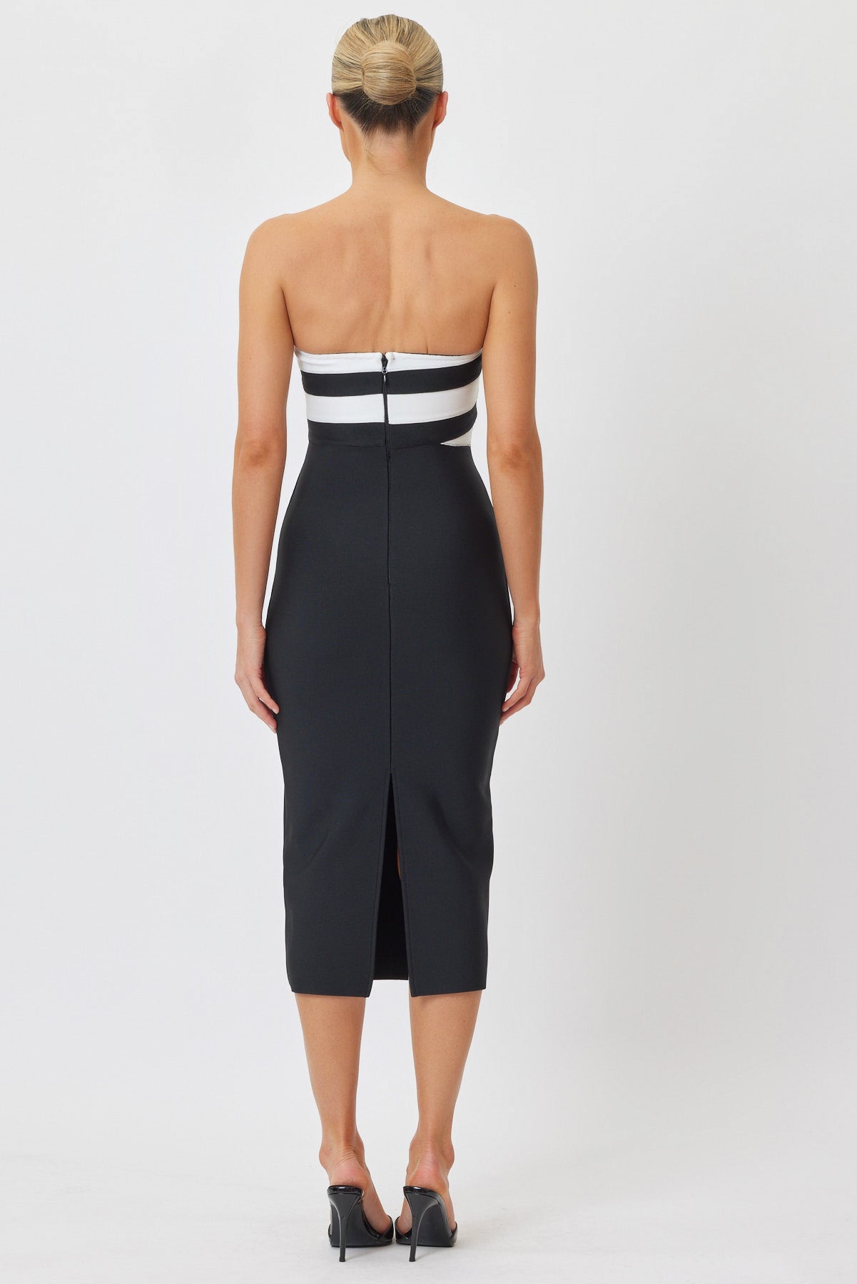 Sample FCMSU Midi Dress BLACK & WHITE 6