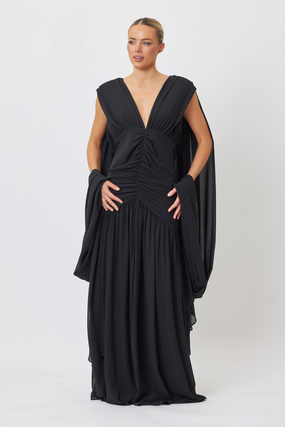Sample 0JIMY Maxi Dress BLACK 8