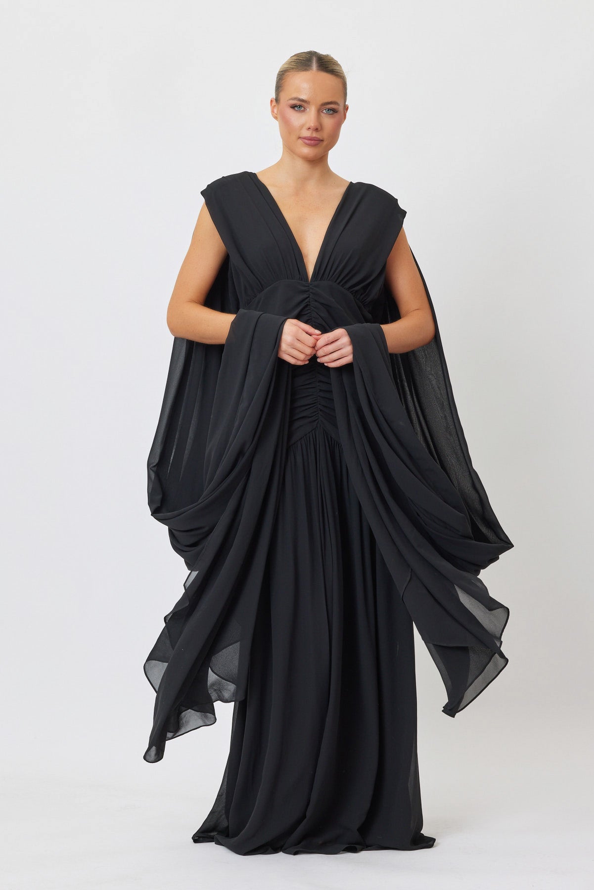 Sample 0JIMY Maxi Dress BLACK 8