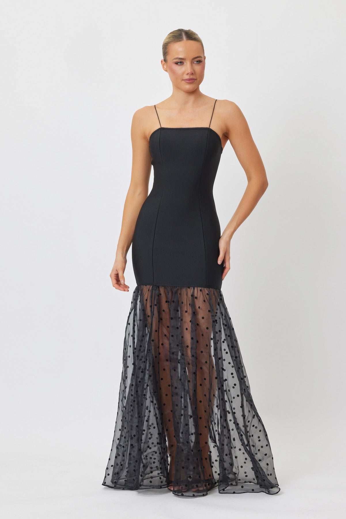 Sample RH2ED Maxi Dress BLACK 6