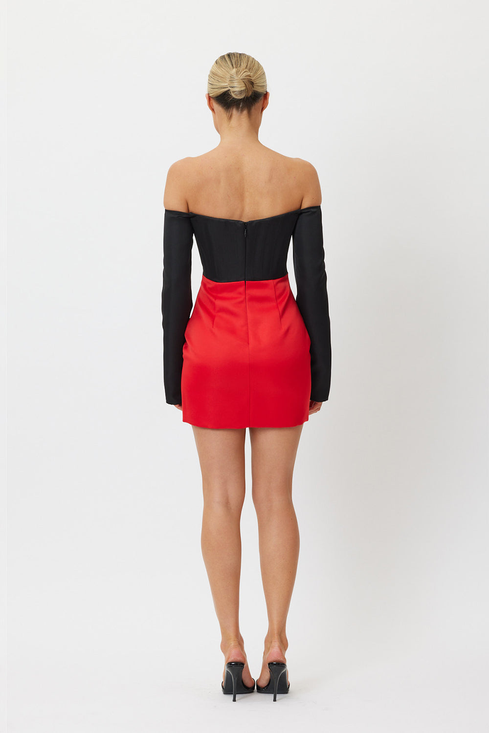 Sample 9BAHQO Mini Dress Black 6
