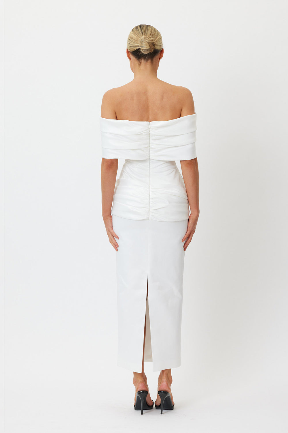 Sample 2VCMRO Midi Dress White 6