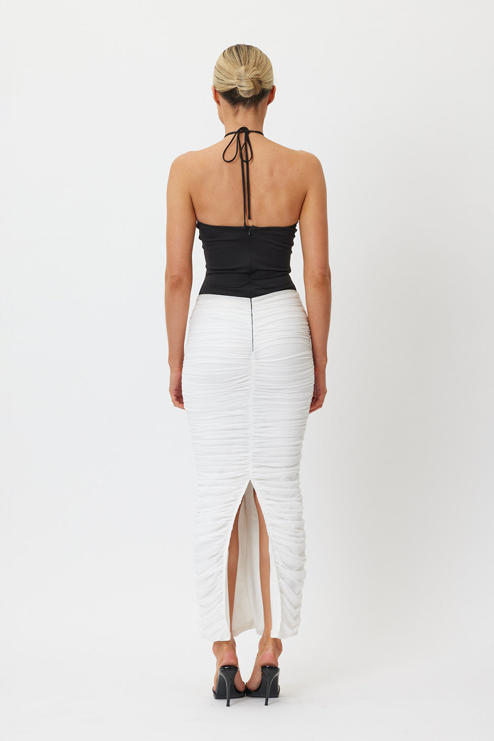 Sample OEW96O Midi Dress Black&White 6
