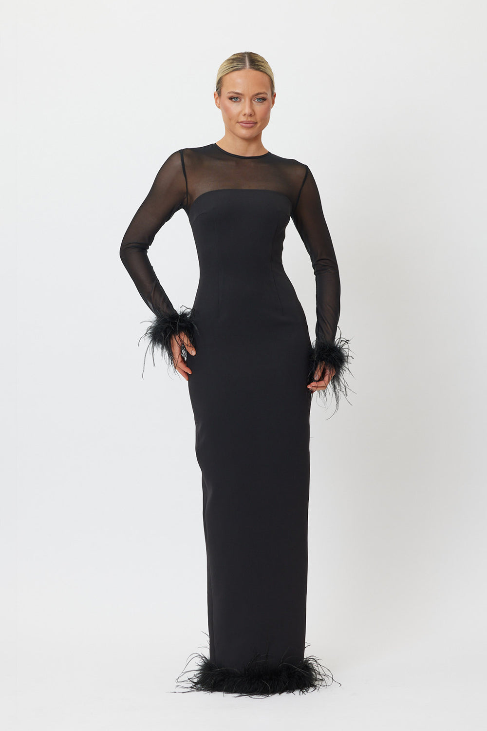 Sample 8VZHSJ Maxi Dress Black 6