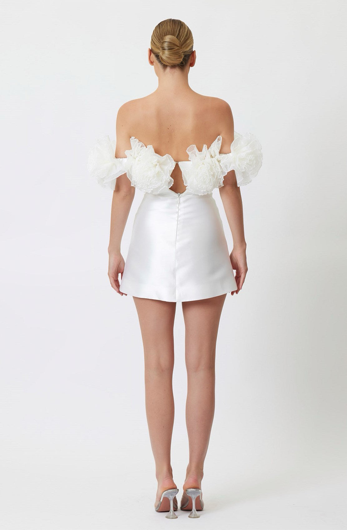Sample HQTTD Mini Dress White 6