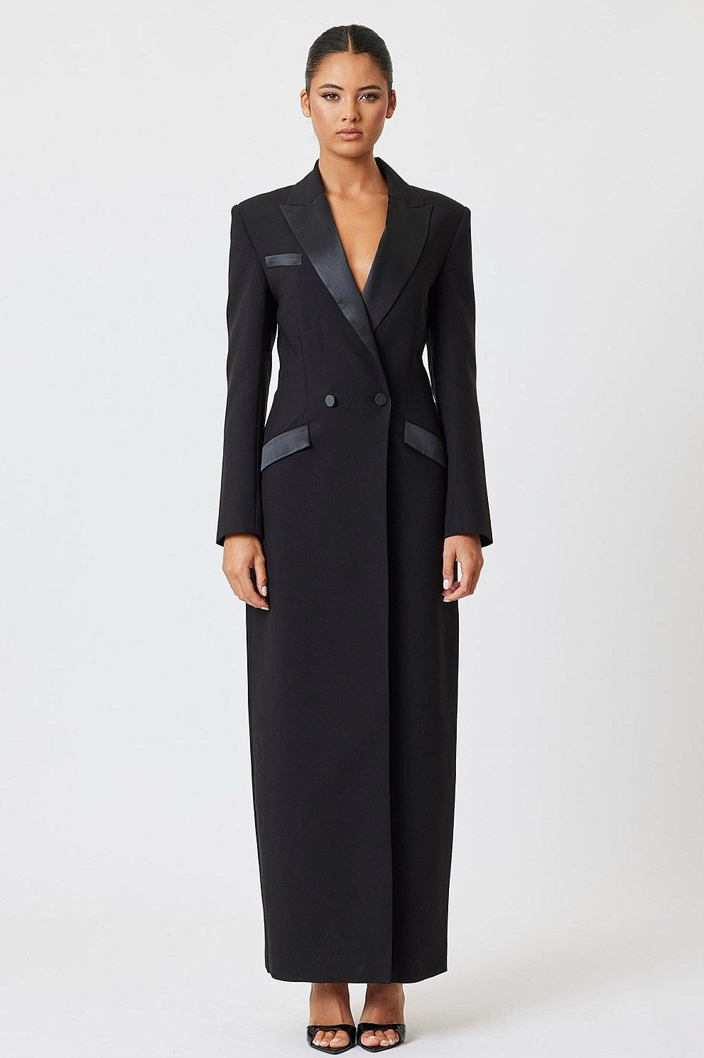 Sample 3LLVL Coat Black 6