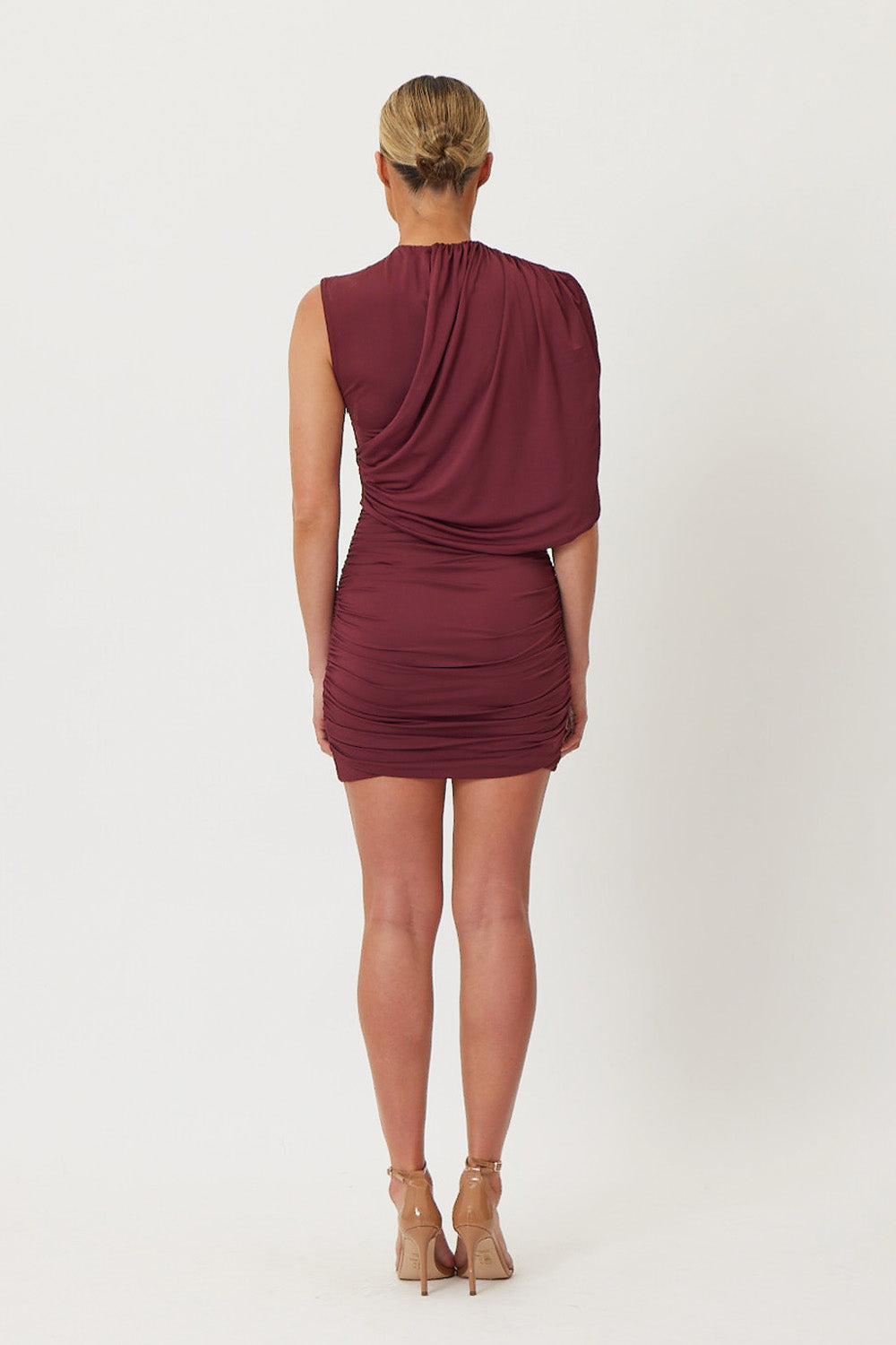 Jezebel Mini Dress Wine