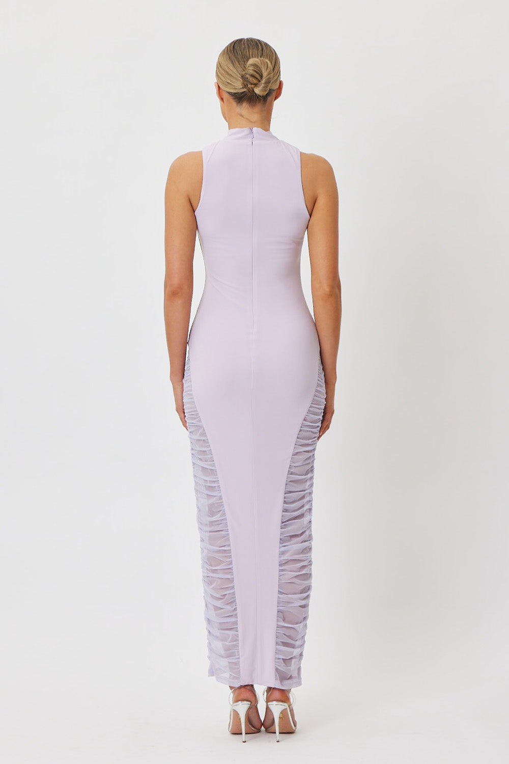 Alexius Midi Dress Lilac