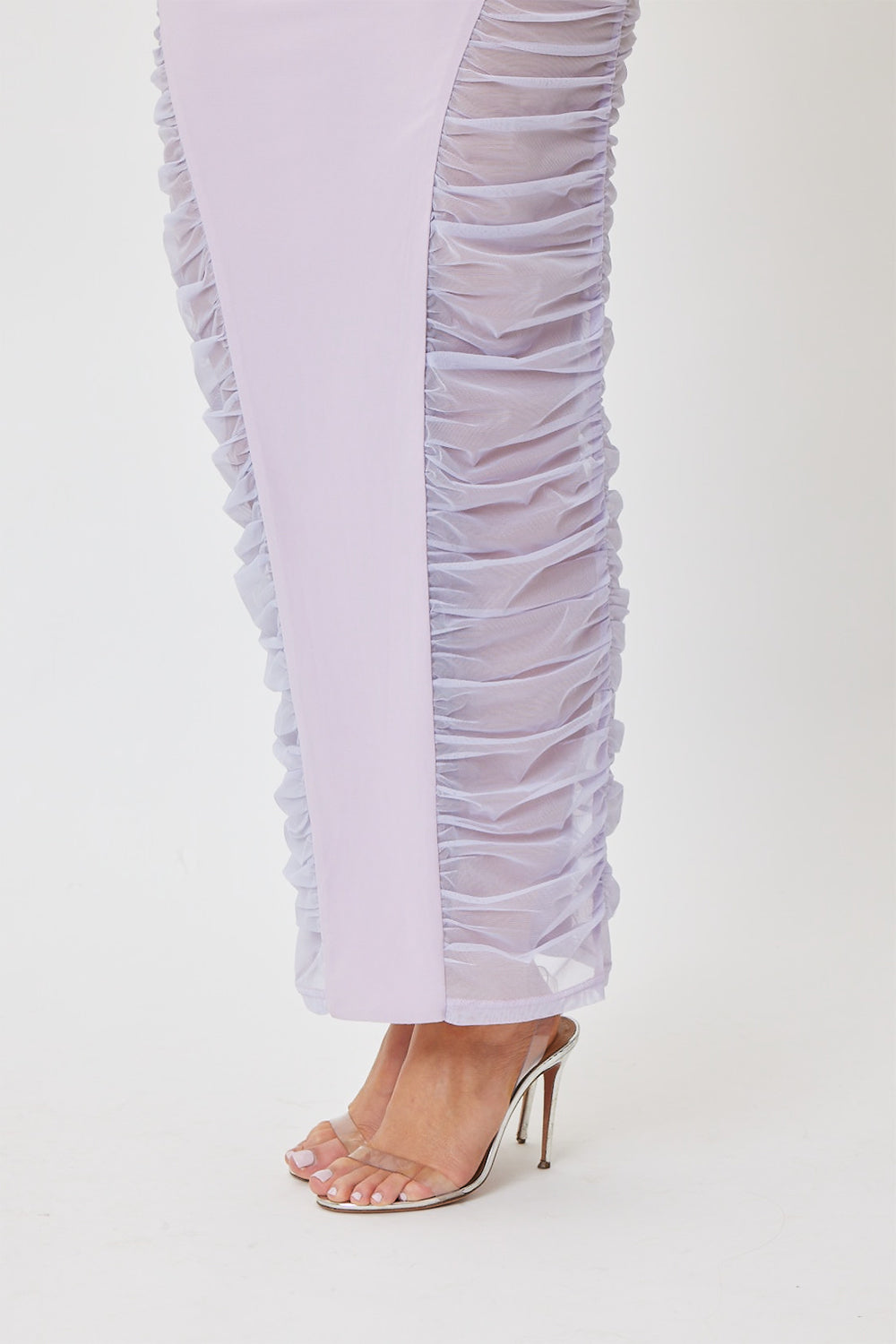 Alexius Midi Dress Lilac