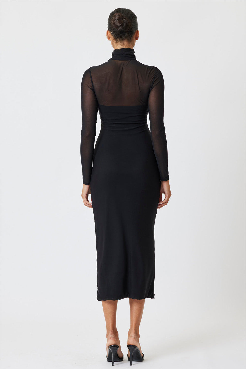 Olivia Midi Dress Black