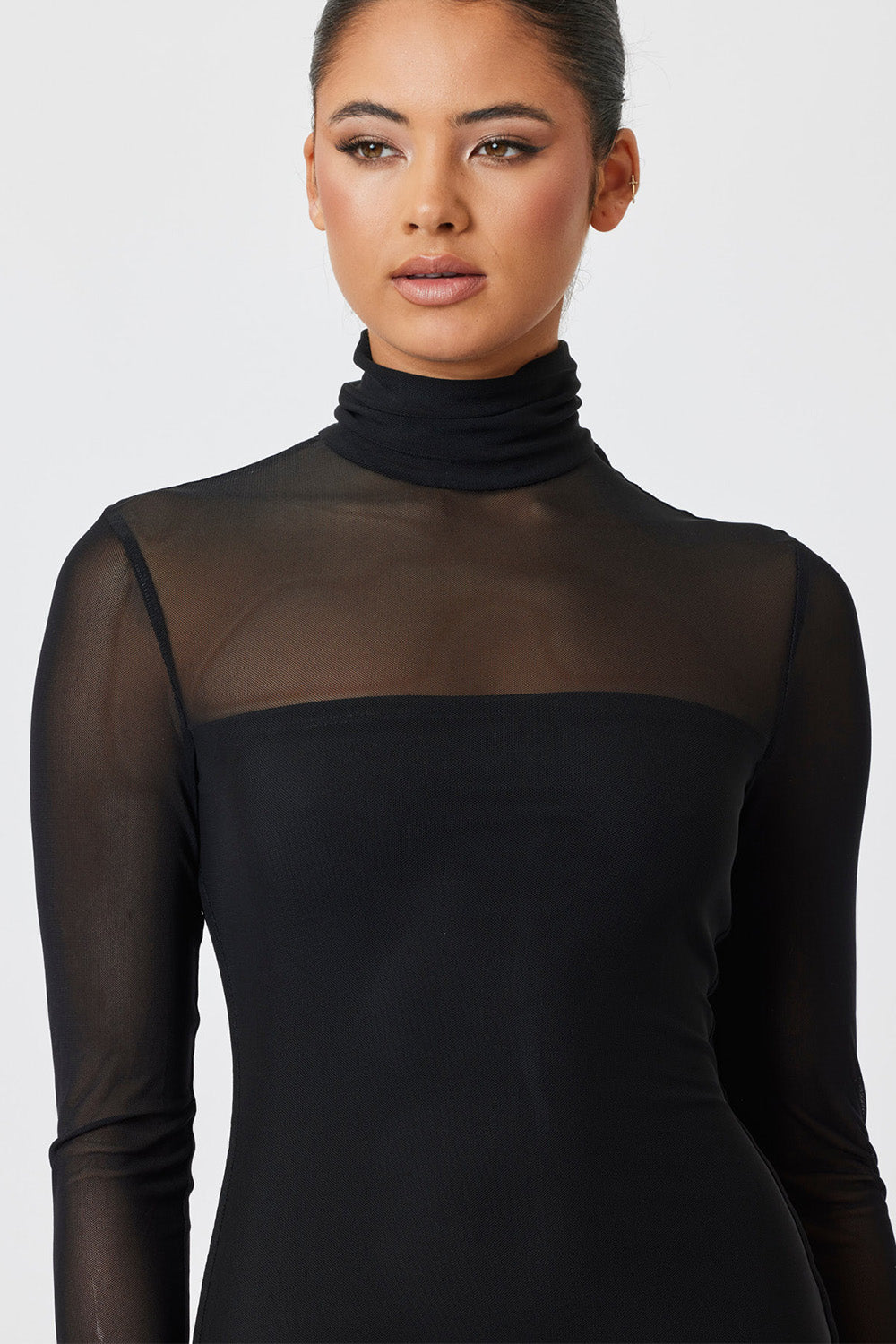 Olivia Midi Dress Black