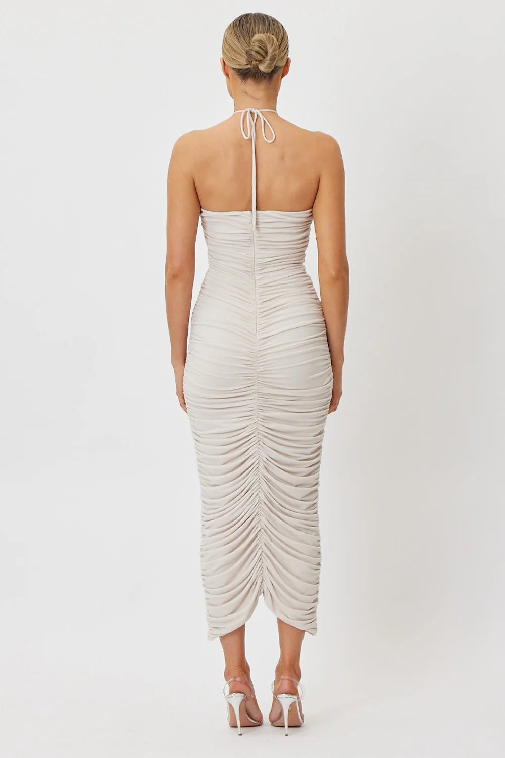 Sample BNI9E Midi Dress Oat 6