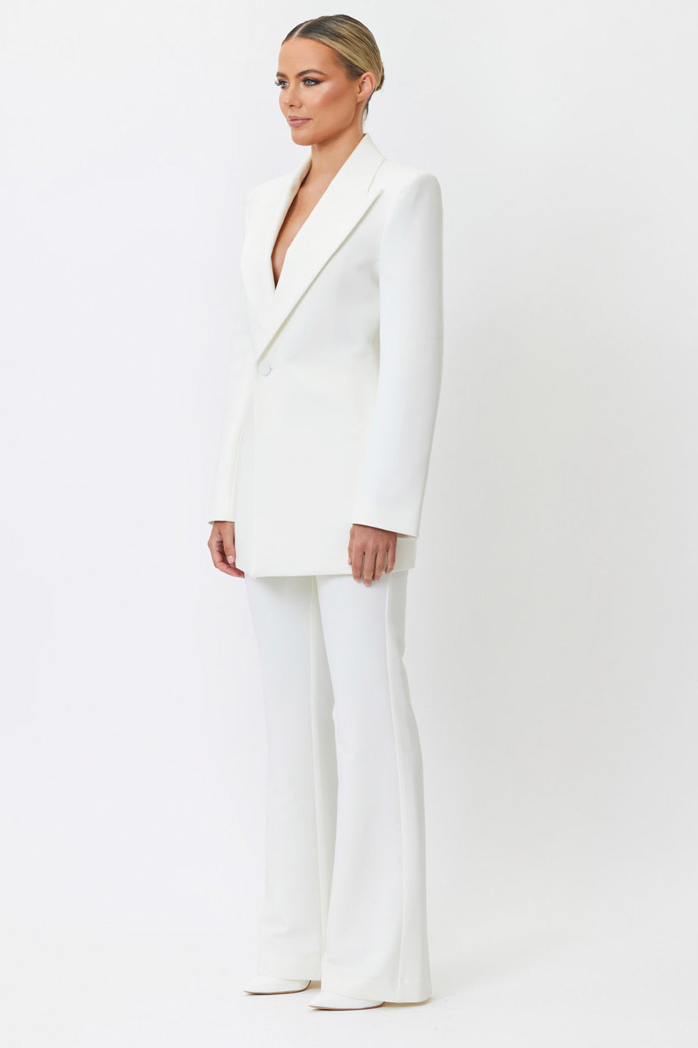 Saffire Blazer White