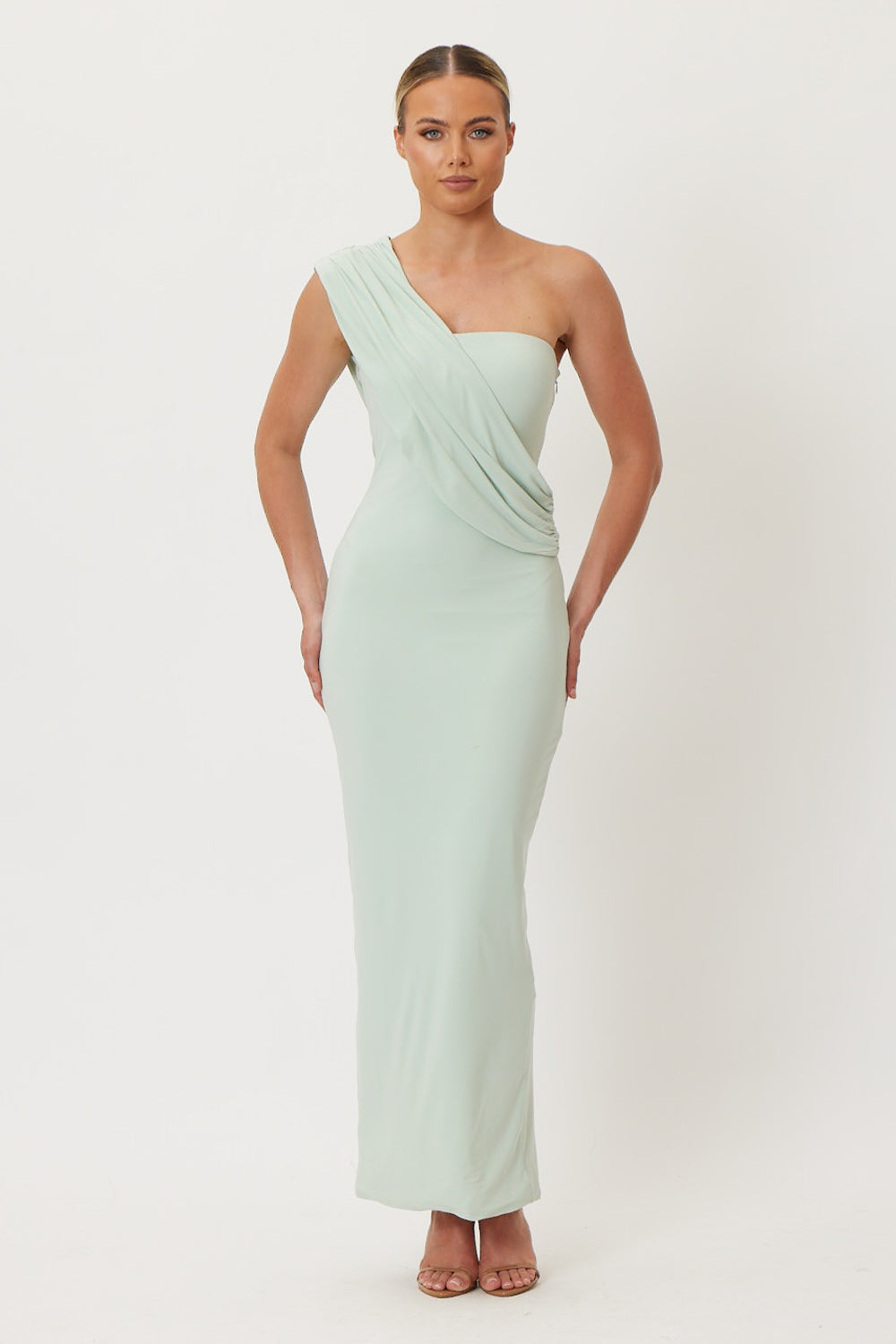 Fern Midi Dress Pistachio