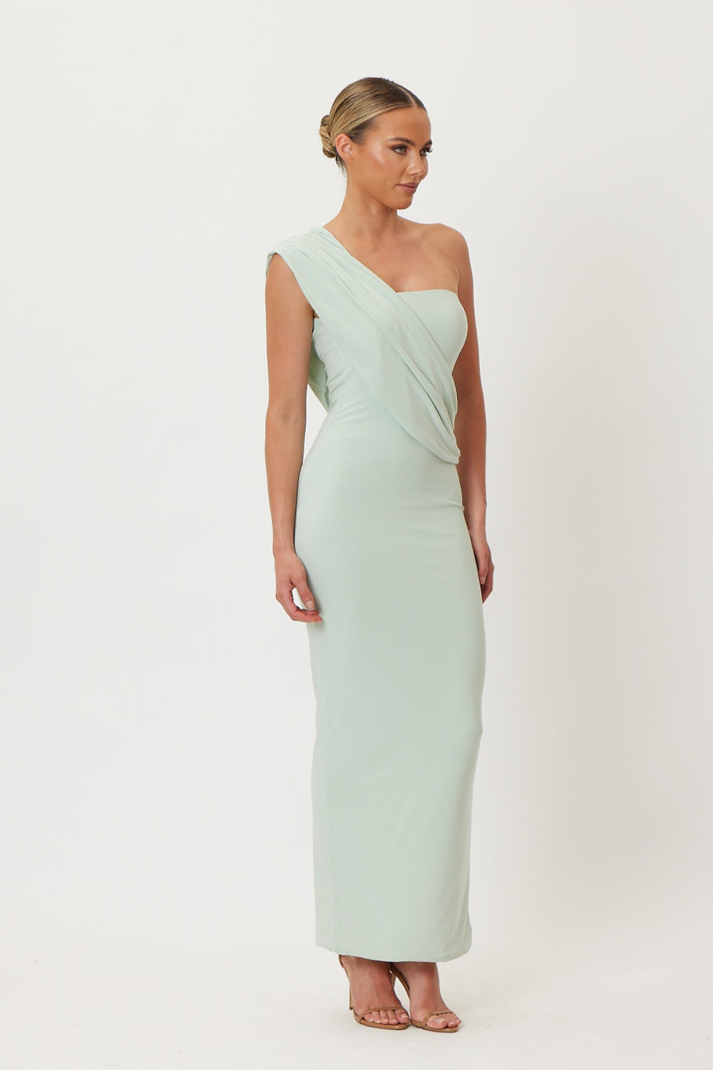 Fern Midi Dress Pistachio
