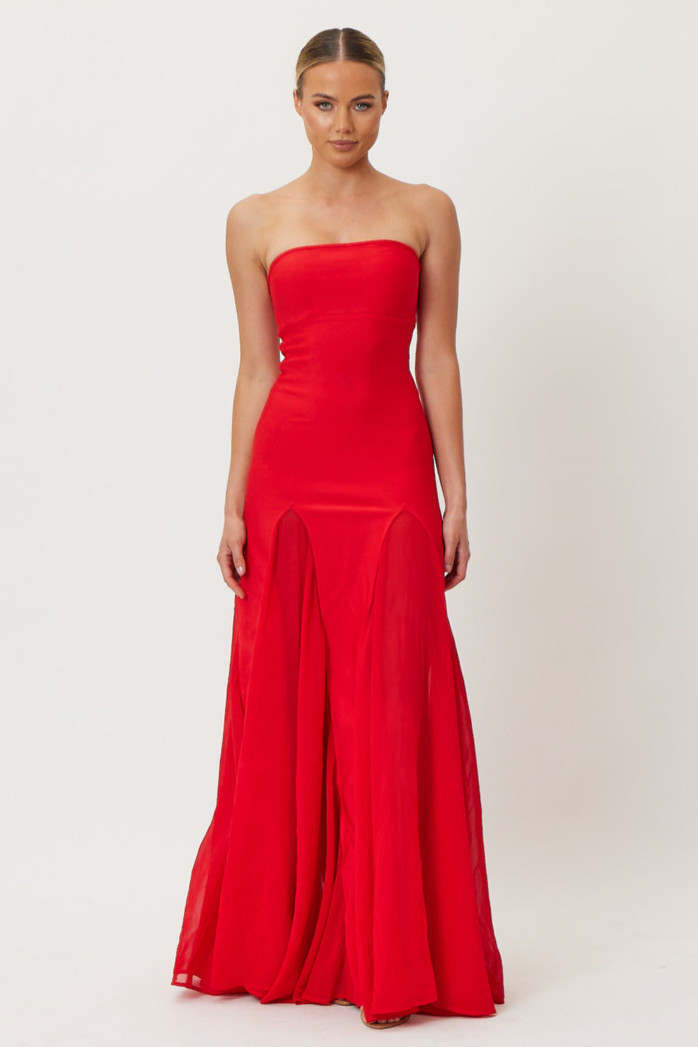 Mae Maxi Dress Red