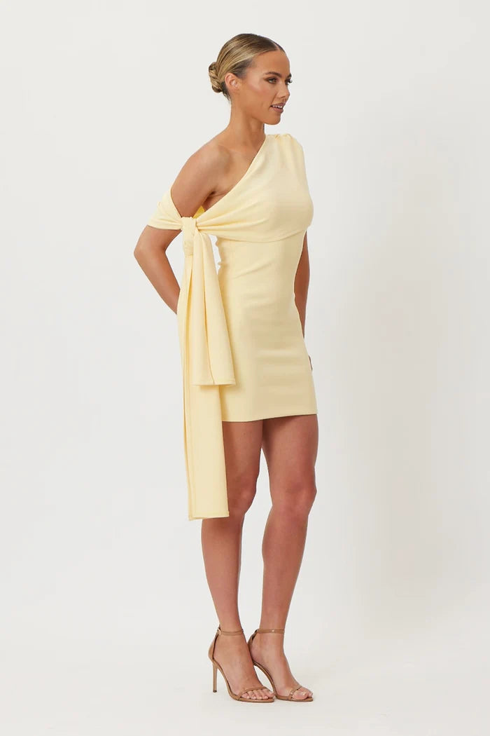 Sample D6PSV Mini Dress Yellow 6