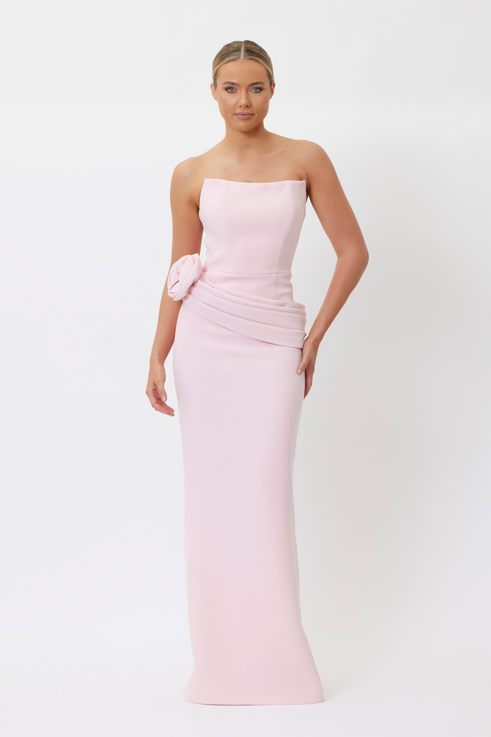 Illiyana Maxi Dress Pink
