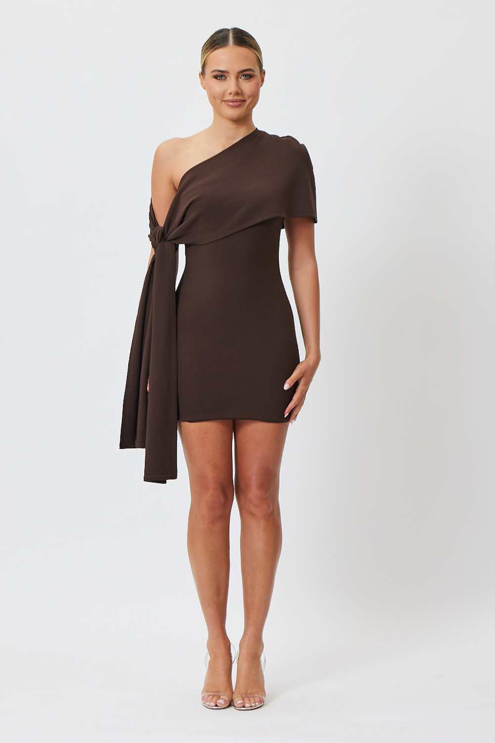 Romilly Mini Dress Brown Romilly Mini Dress Brown