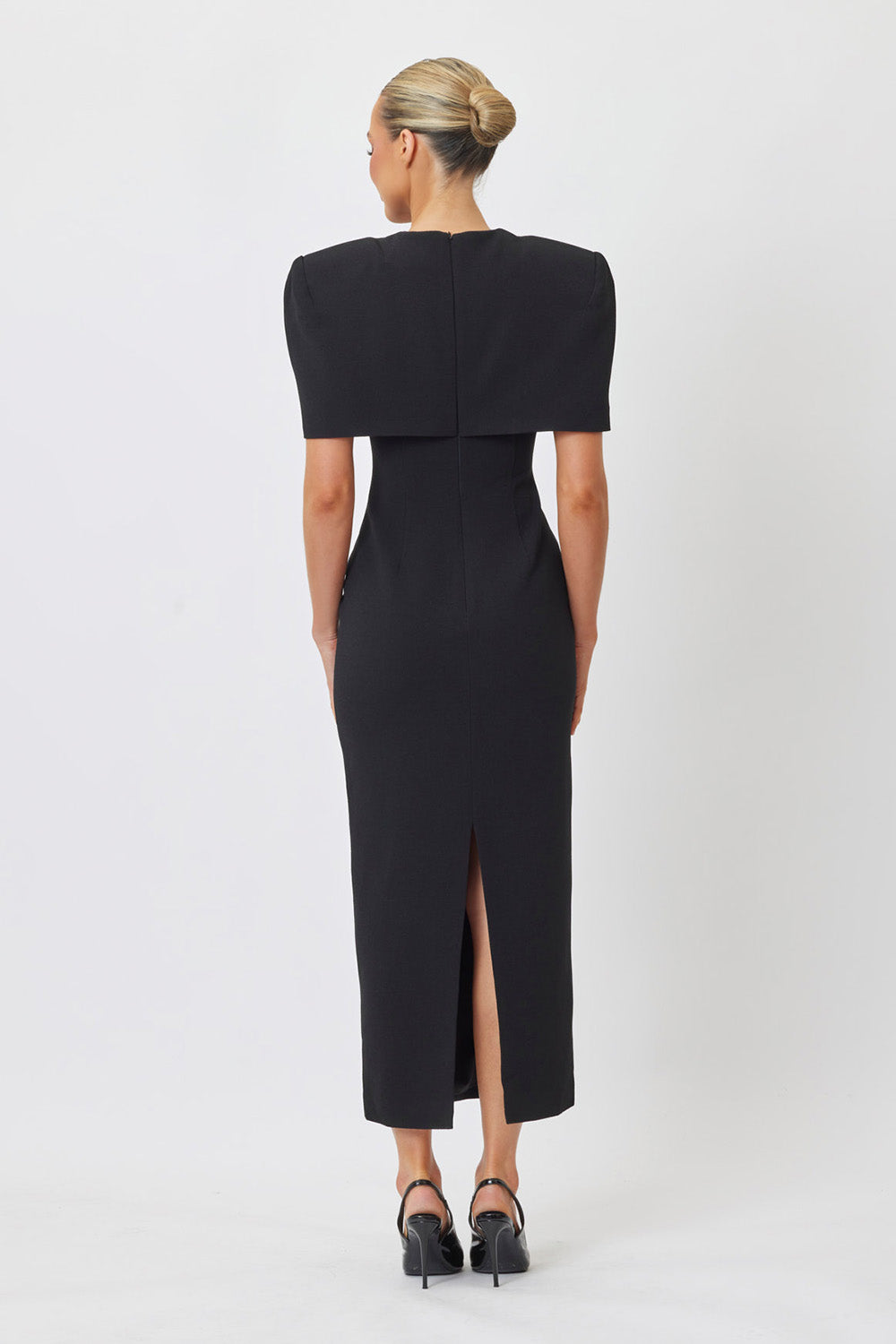 Eliana Midi Dress Black