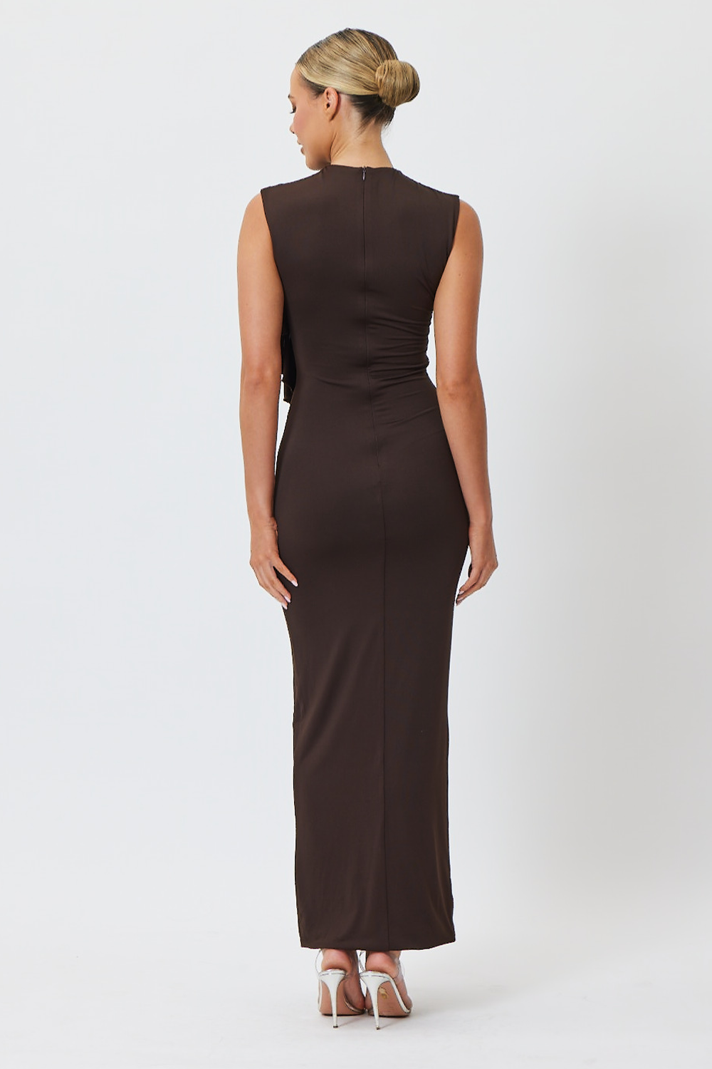 Amara Maxi Dress Brown
