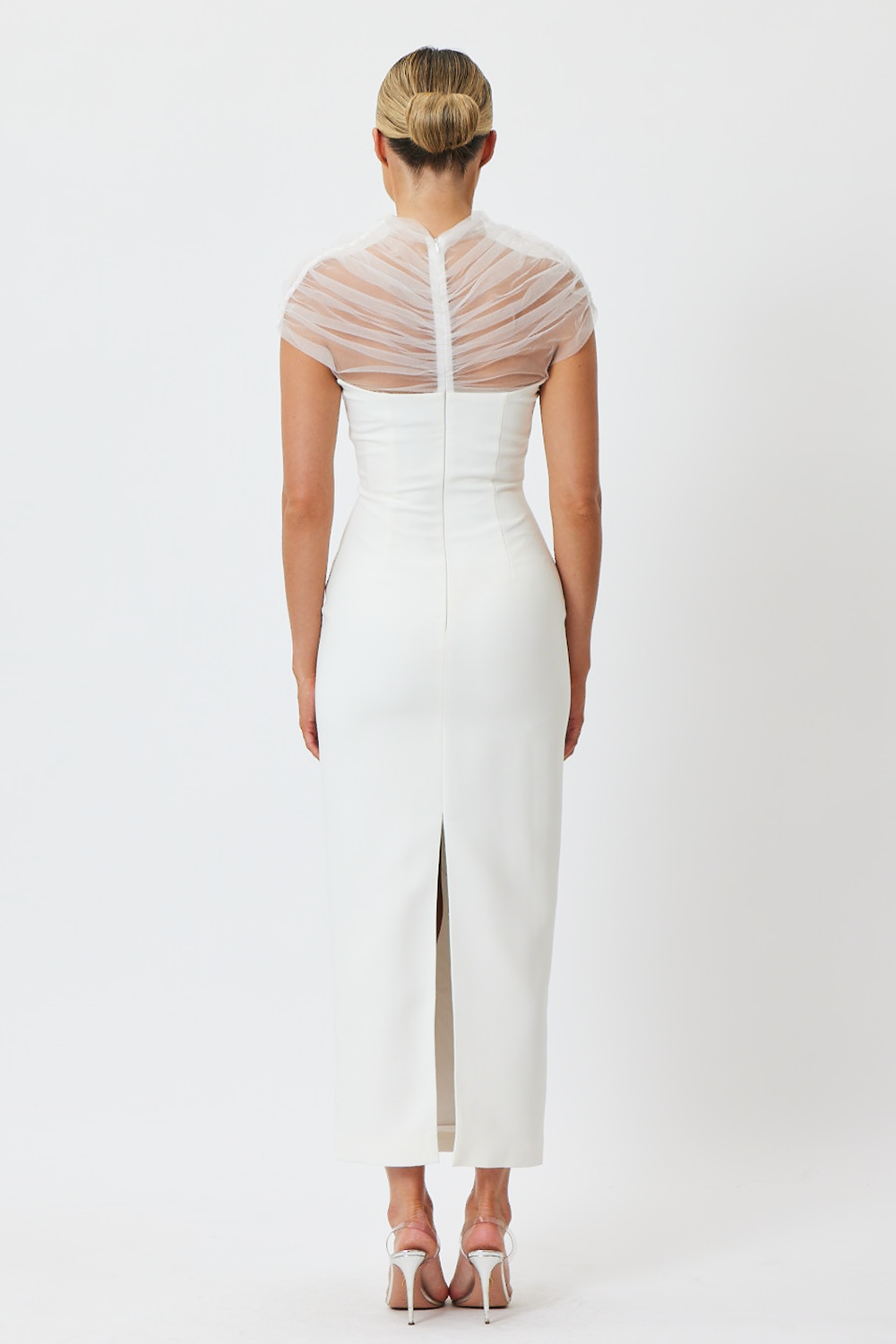 Marlee Midi Dress White