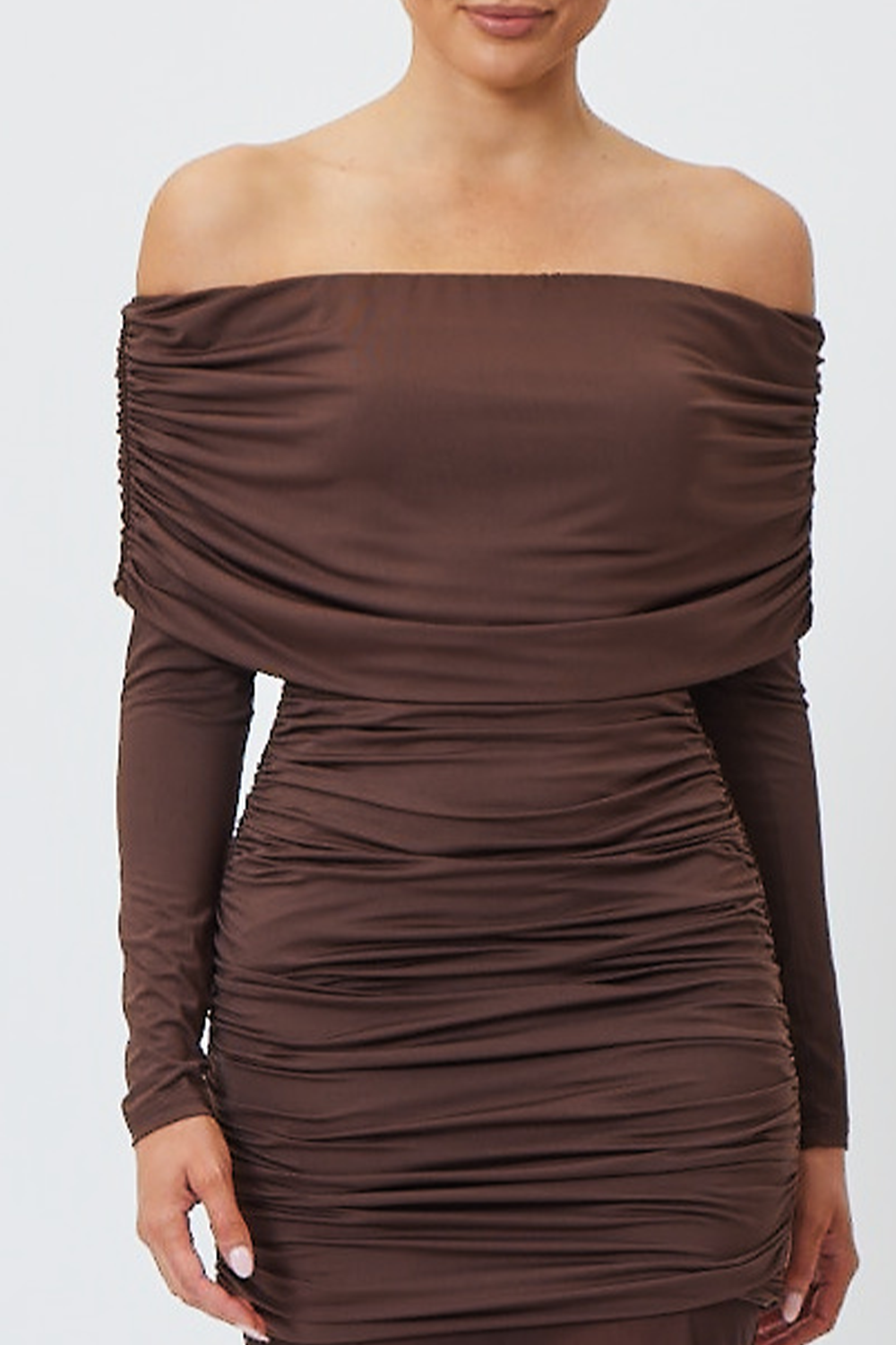 Jordana Maxi Dress Brown