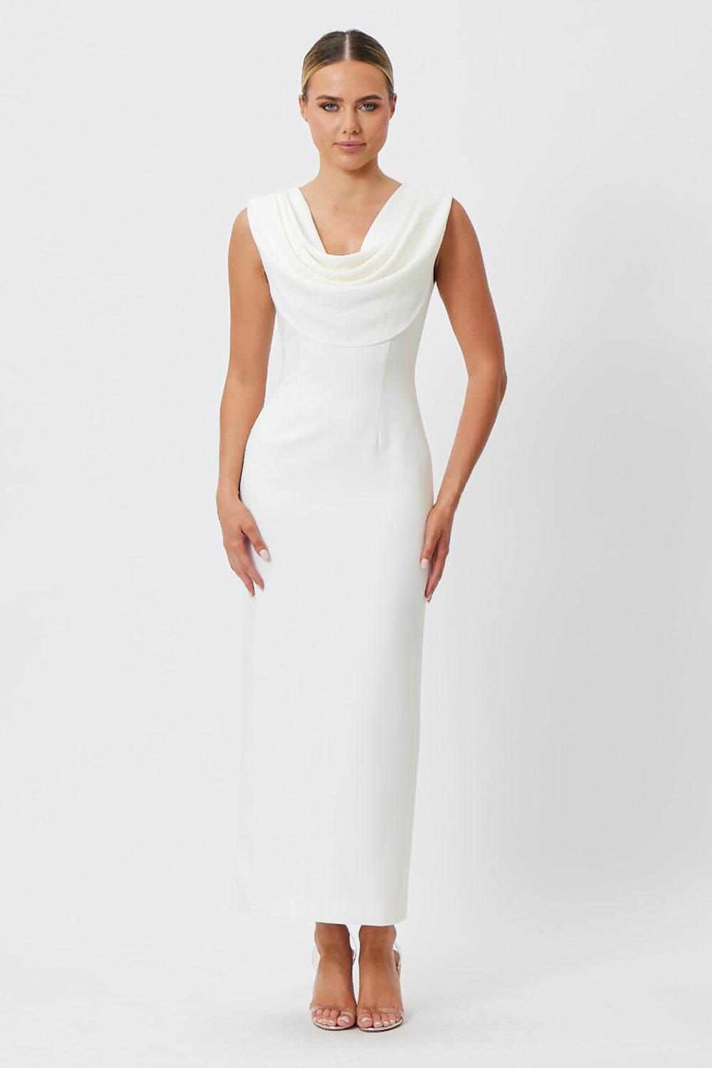 Adalynn Midi Dress White