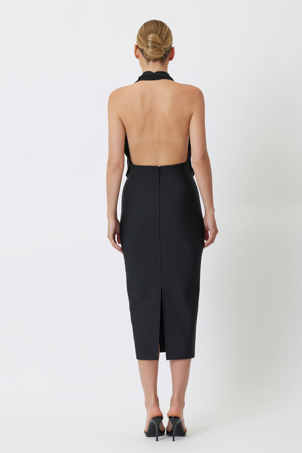 Luella Midi Dress Black