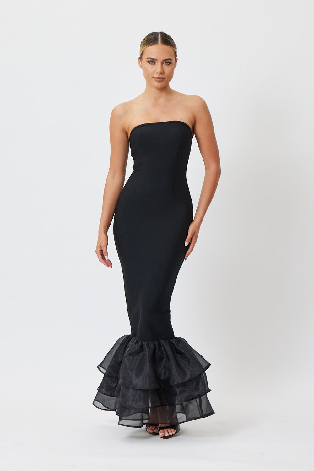 Jerri Midi Dress Black