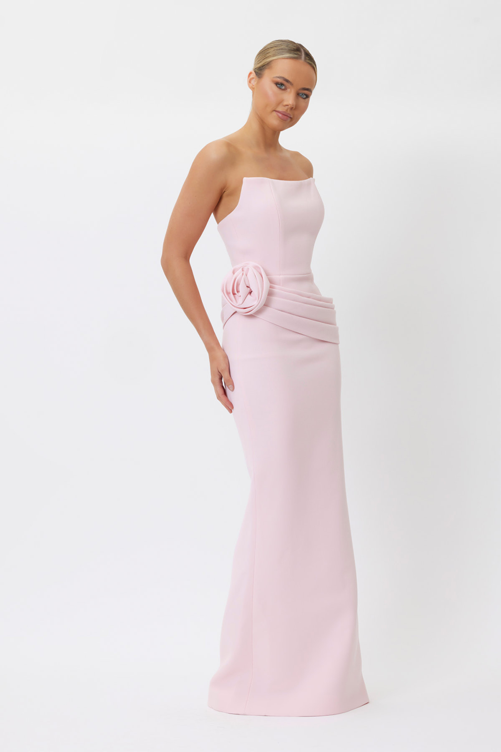 Illiyana Maxi Dress Pink