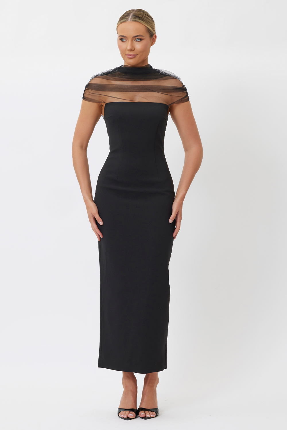 Marlee Midi Dress Black