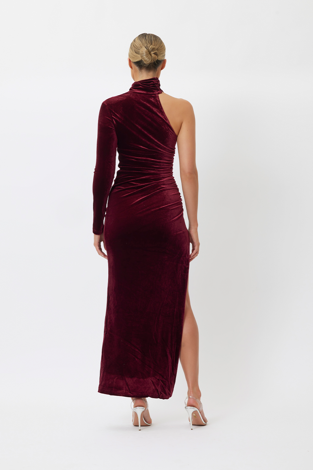 Tasmin Midi Dress Bordeaux