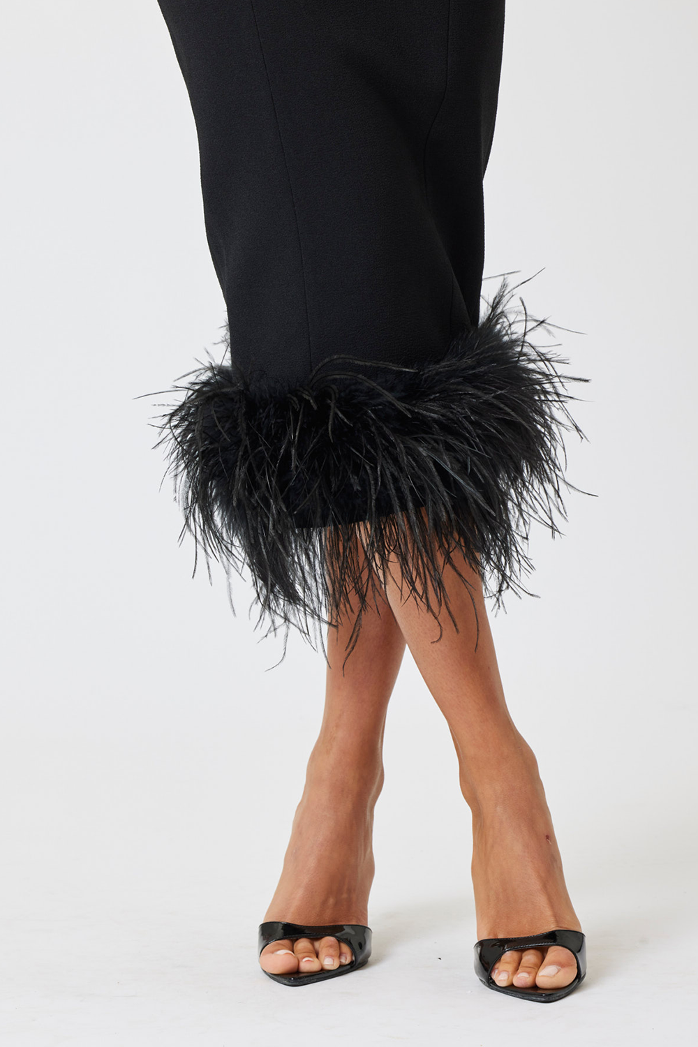 Arianna Midi Dress Black