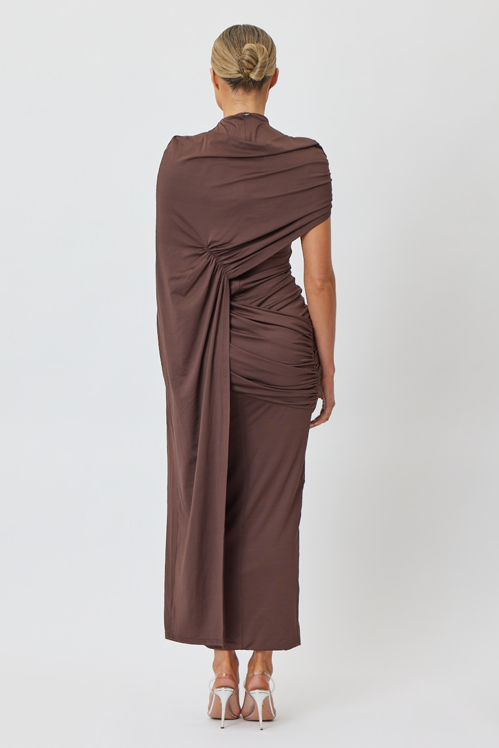 Leila Maxi Dress Brown